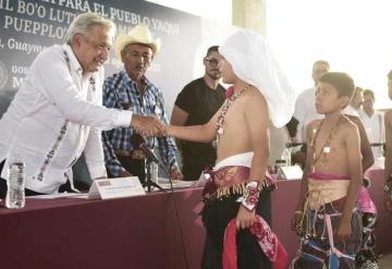 AMLO supervisa avances del Plan de Justicia para el Pueblo Yaqui, desde Guaymas, Sonora