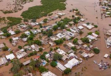 Lluvias torrenciales dejan incomunicados a poblaciones en Sonora