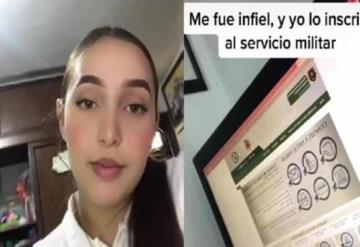 Cruel venganza; por infiel, joven inscribe a su novio al servicio militar