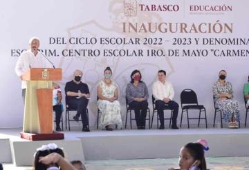 El gobernador del estado pone en marcha el inicio del ciclo escolar 2022-2023