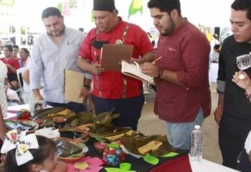 Realizan concurso del Tamal de Pejelagarto dentro de las actividades de la Feria Nacajuca 2022