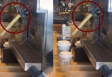 Encuentran cucaracha en Starbucks de Cancún