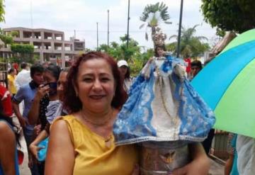 Indígenas chontales rinden tributo y expresan su fe a la virgen de los Remedios en Nacajuca