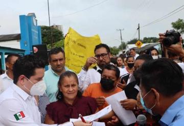 Gobierno de Cunduacán hizo entrega de dos obras en el Ejido Ceiba 1ra Jahuactal