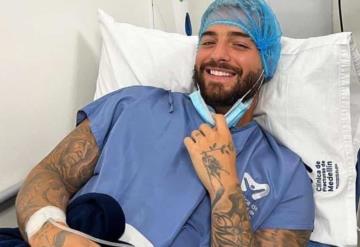 Maluma comparte sus mejores pasos tras someterse a cirugía; ¿Qué le pasó?