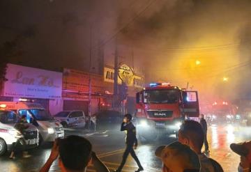 Incendio en karaoke deja al menos 23 muertos en Vietnam