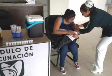 Realiza IMSS Tabasco Jornada de Vacunación para proteger a menores contra poliomielitis