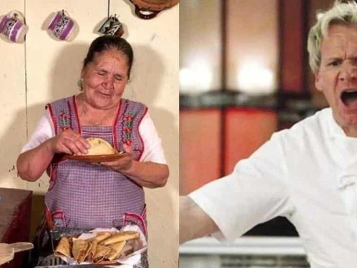 Doña Ángela de mi rancho a tu cocina supera al chef Gordon