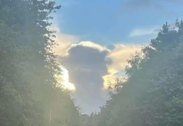 Aparecen extrañas nubes con la silueta de la Reina Isabel