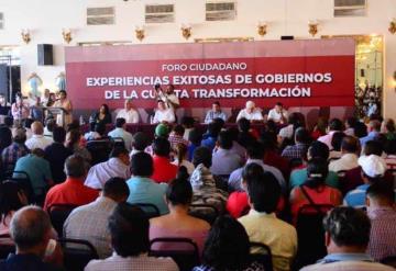 Se lleva a cabo el foro ciudadano experiencias exitosas de la cuarta transformación