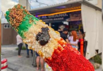 Crean elotes patrios y se hacen virales en redes