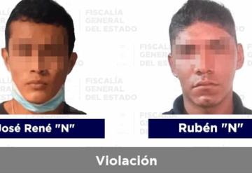 Detiene la FGE a seis sujetos por delitos sexuales, robo e incumplimiento familiar