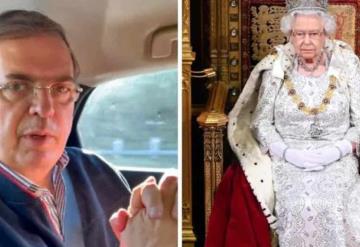 Canciller Marcelo Ebrard llega a Londres para asistir a funeral de Isabel II