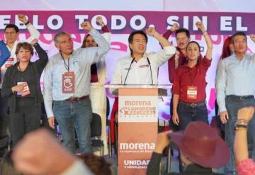 Candidato de Morena a la presidencia de la República, deberá respaldar el Proyecto de nación