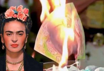 Obra de Frida Kahlo valuada en 10 mdd es quemada para convertirla en NFT