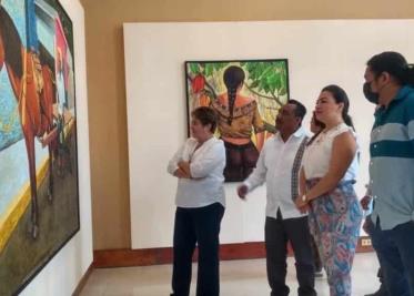 Artistas plásticos de Paraíso exponen arte de pintura en Yagua