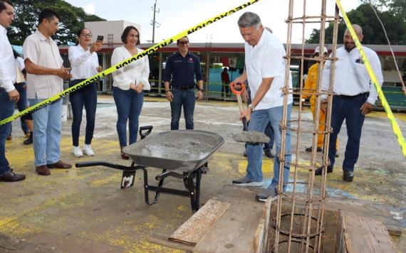 Ponen en marcha 3 obras de infraestructura en Comalcalco
