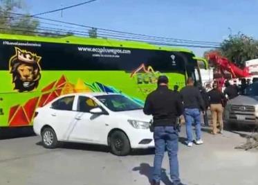 Camión de carga estrena sistema poncha llantas  en Ecatepec