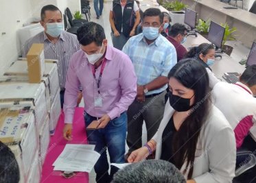 Salud y municipio realizaron desinfección de calles por COVID-19