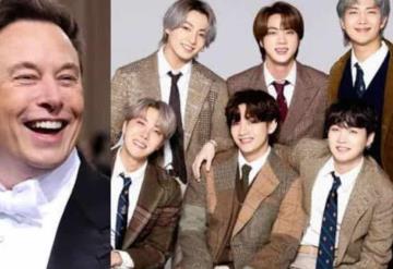 Elon Musk dice que quiere comprar al grupo BTS