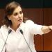 Lilly Téllez confronta a senadores de Morena, se armó discusión ante dictamen de las Fuerzas Armadas