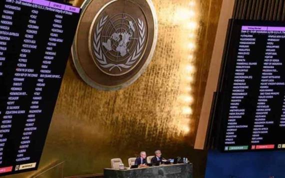 ONU aprueba condena contra Rusia por anexión ilegal en Ucrania