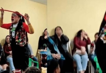 Niño confiesa infidelidad de su papá durante show de fiesta infantil