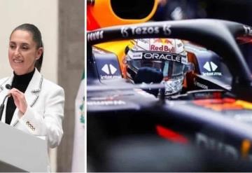 Sheinbaum dice que no irá a la F1 por ser un evento fifi