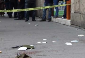 Balacera en las calles del Centro Histórico deja tres heridos