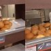 En Chile captan a panadero lamiendo masa del pan antes de meterlo al horno