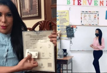 Primera maestra trans da clases de inglés en primaria de Tamaulipas