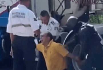 Video: Conductor de pipa se accidenta y no paraba de reír