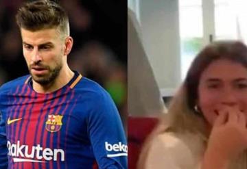 ¿Crisis en la relación? Captan a Piqué limpiándose beso de Clara Chía