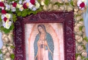 Inicia Docenario Guadalupano con las las mañanitas en honor de la Virgen de Guadalupe