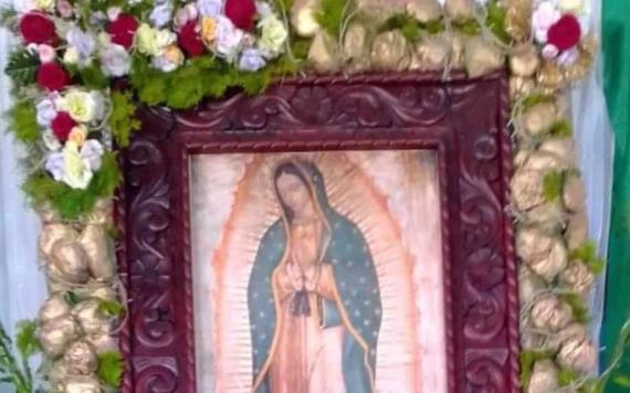 Inicia Docenario Guadalupano con las las mañanitas en honor de la Virgen de Guadalupe