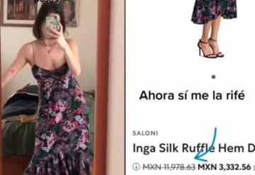 ¡Una ganga!; compra vestido en la ropa de paca y descubre que cuesta más de 11 mil pesos