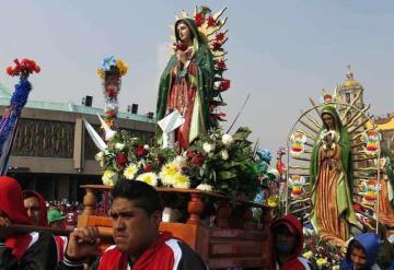 Estiman "récord histórico" de peregrinos en la Basílica de Guadalupe