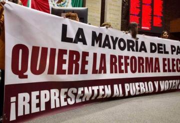 Rechaza Cámara de Diputados la Reforma Electoral de AMLO