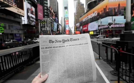 Más de mil periodistas del New York Times entraron en huelga por disputa salarial