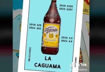 Usuario de TikTok explica el aumento salarial con caguamas