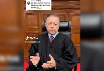 Arturo Zaldívar aseguró que no dejará TikTok tras concluir su periodo como presidente en la SCJN