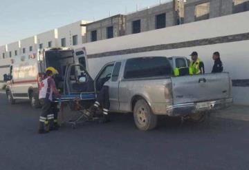 Albañil sufre traumatismo de cráneo al caerle barda encima en Torreón