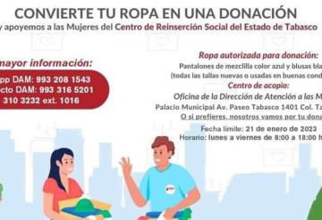 El Gobierno de Centro inicia campaña "Convierte tu ropa en una donación