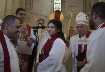 Luteranos ordenan a la primera pastora mujer palestina