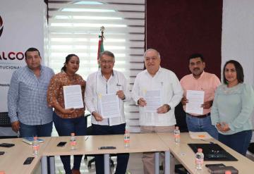 Ayuntamiento de Comalcalco y Gobierno de Tabasco firman convenio de coordinación administrativa