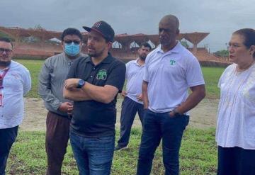 Olmecas de Tabasco visitó el estadio “Manuel Vargas” de Jalpa de Méndez