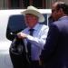 López Obrador recibe a Ken Salazar en Palacio Nacional
