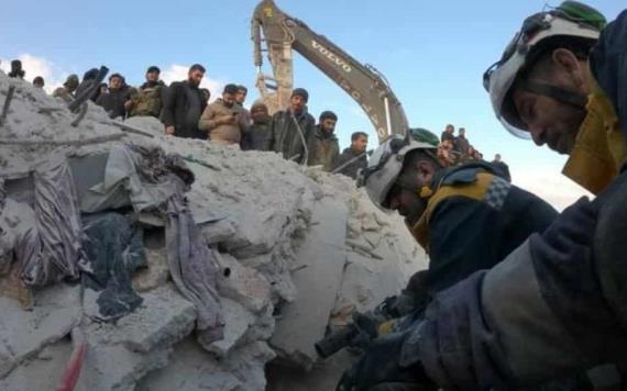 Ayuda humanitaria para Siria tras sismo está en riesgo por guerra civil