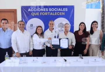 Firman convenio para el ámbito de ayuda social