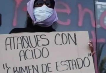 Aprueban que ataques con ácido se equiparen como feminicidio en grado de tentativa